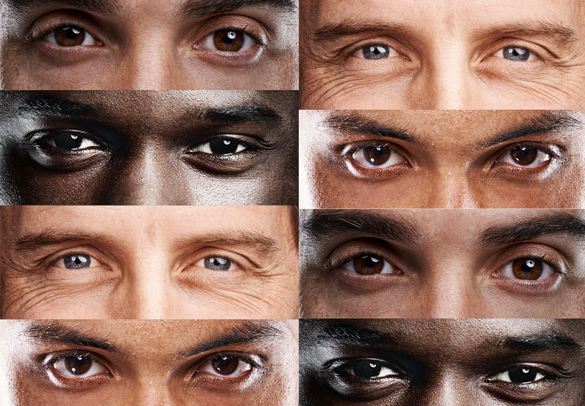 Different pairs of eyes