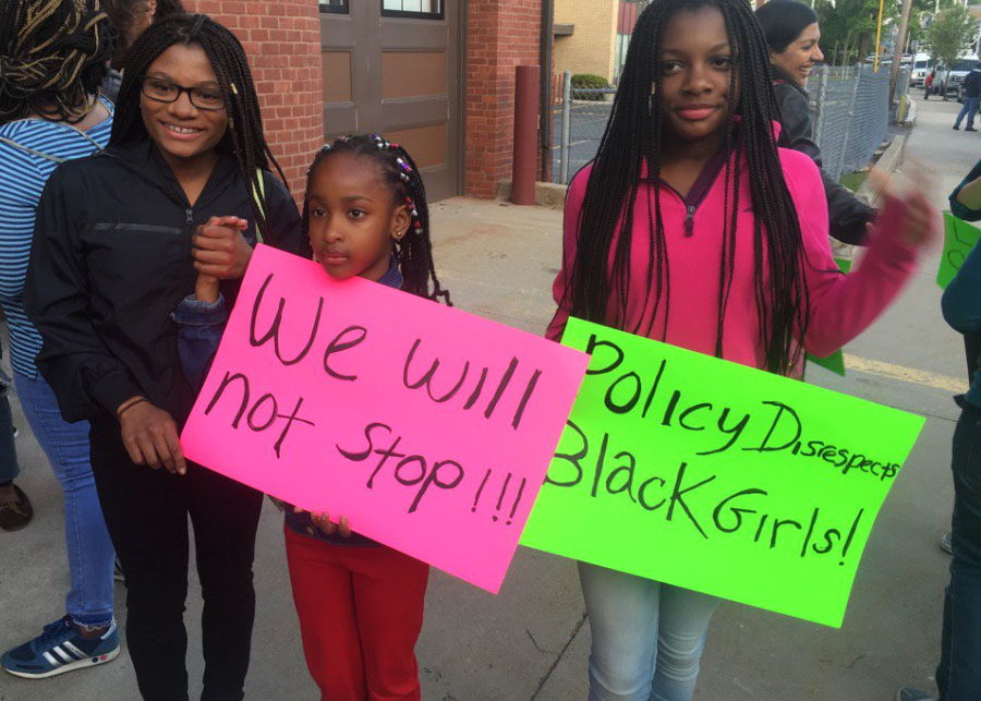 Protest Mystic Valley Charter School Hair Policy