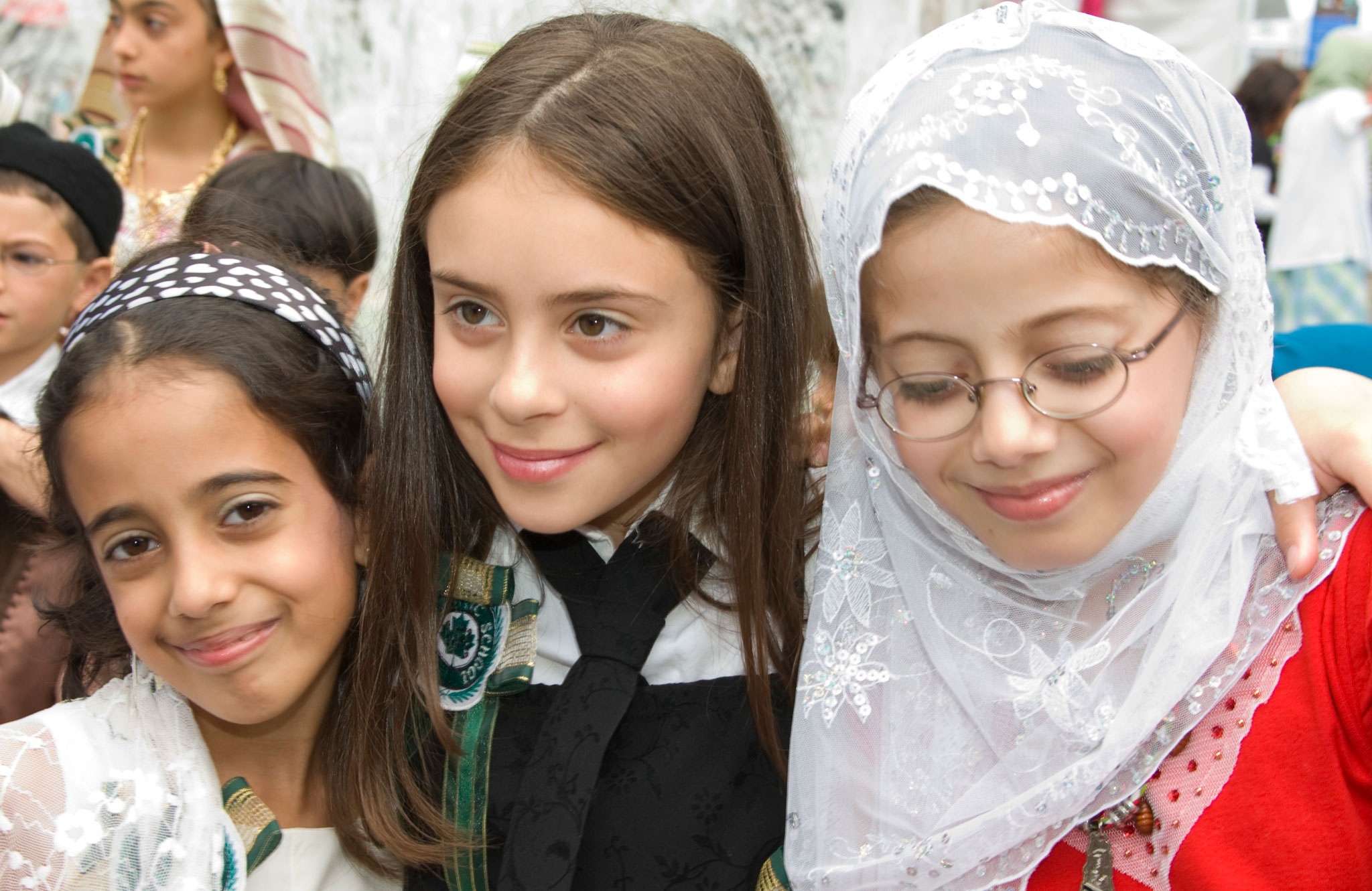 Young Muslim European Girls
