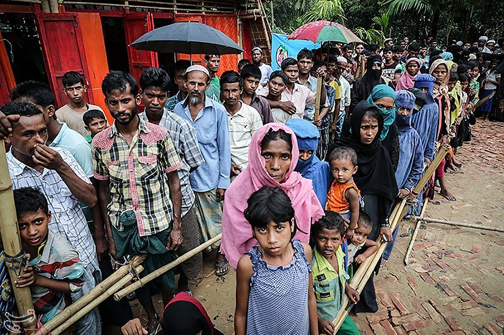 Photo of Displaced Rohingya Muslims in Myanmar