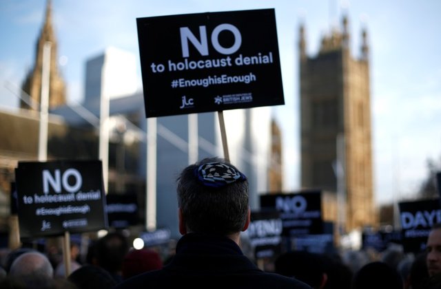 uk anti semitism protest