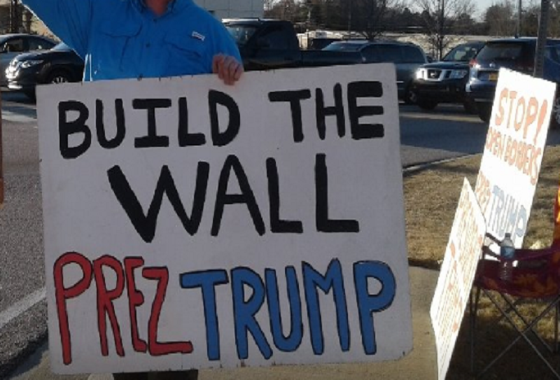 build the wall protest