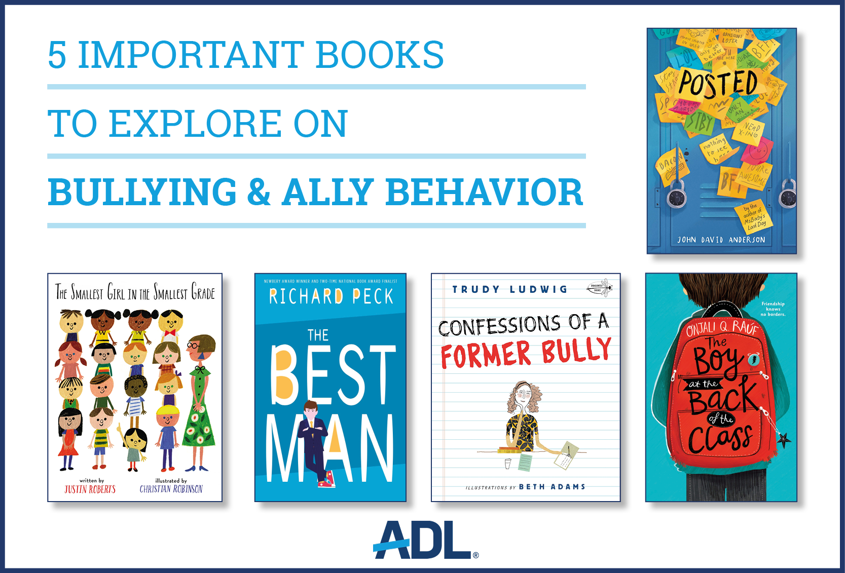 Books on Bullying and Ally Behavior