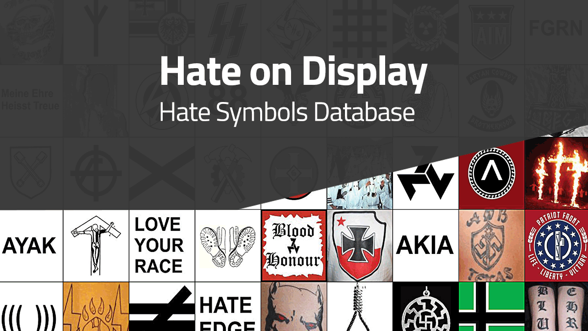 Hate Symbols Database Adl