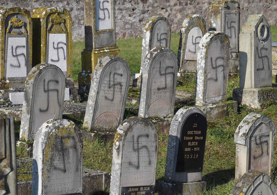 Jewish Graves Desecrated