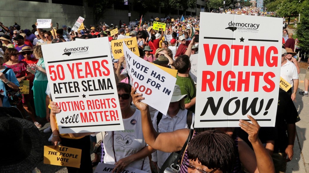 Dr. King believed in the power of the vote to change society ...