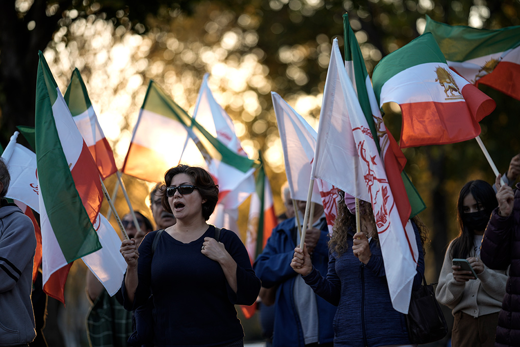 Iranian protestors 2022