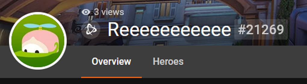 Overwatch 2 player using Ableist term “ree” in their username