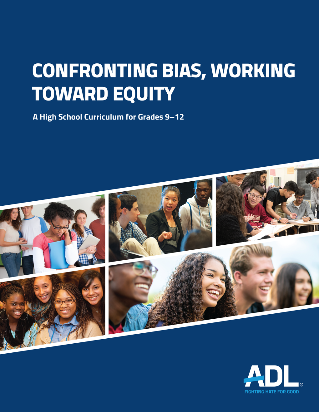 Confronting Bias, Working Toward Equity high school curriculum cover