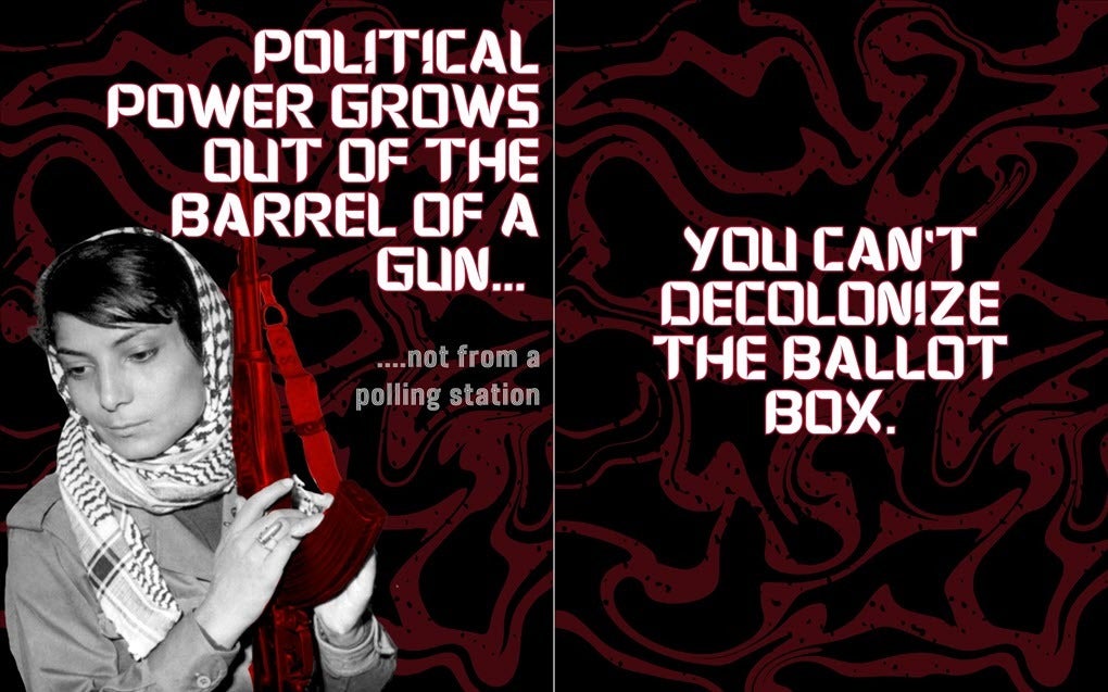 Graphics posted on Instagram by @nycresistswithgaza on June 25, 2025, the day after the Democratic primary for New York City’s mayoral election