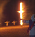 Burning Cross