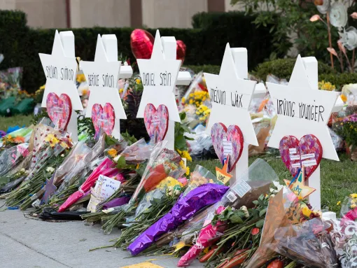 Memorial for Tree of Life Synagogue shooting victims