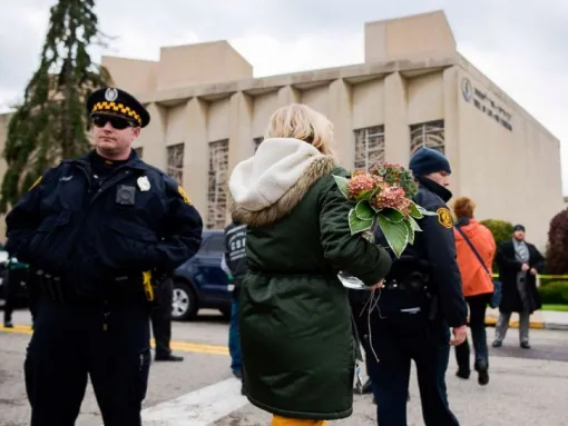 Synagogue security