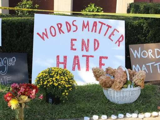 Words Matter, End Hate