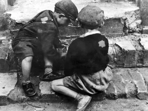 Children Playing in the Lodz Ghetto, 1940