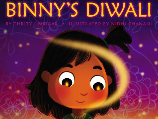 Binny's Diwali book cover
