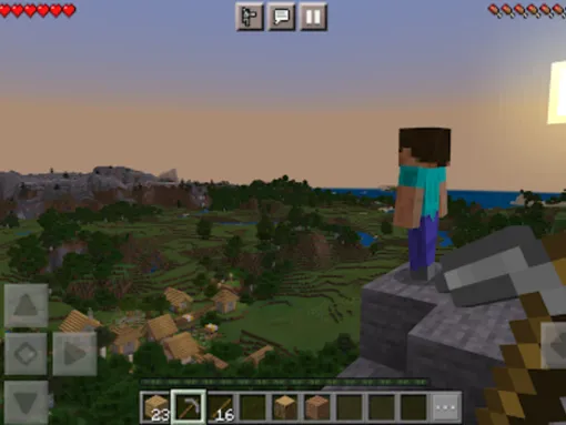 Image from the videogame Minecraft