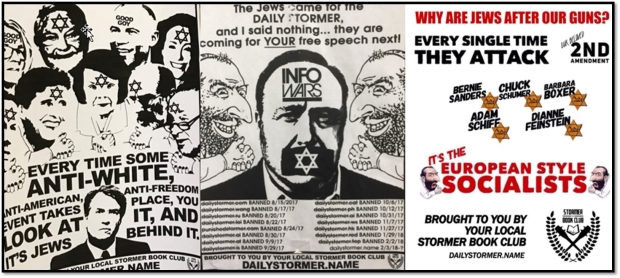 daily stormer book club fliers