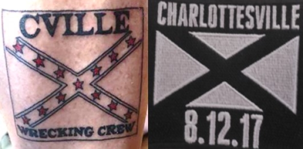 Charlottesville tattoos