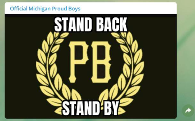 Michigan Proud Boys Image