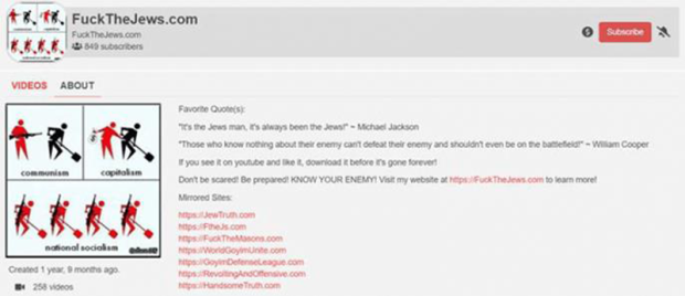 The Infrastructure of Hate