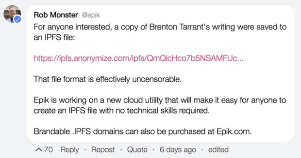 The Infrastructure of Hate