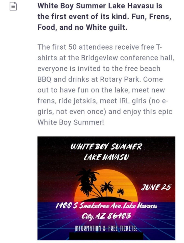 “White Boy Summer:” From Meme to Mobilization