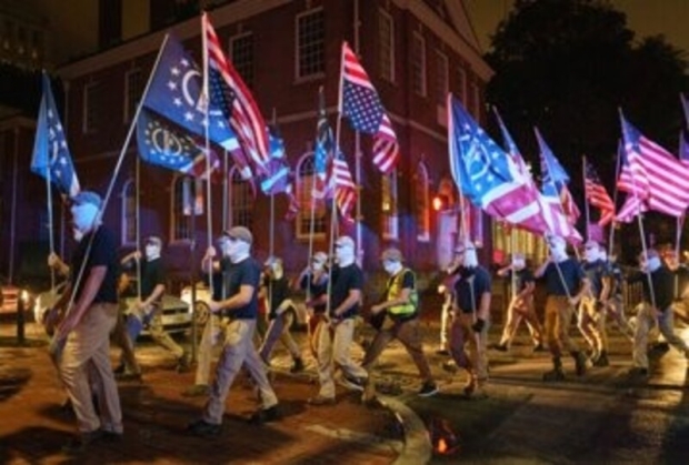 Patriot Front march