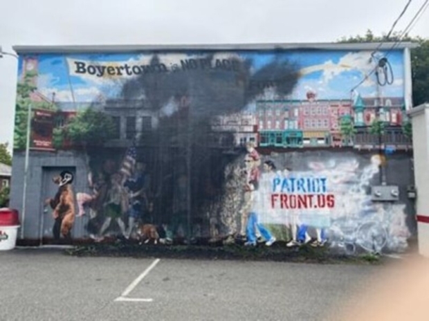 Patriot Front vandalism