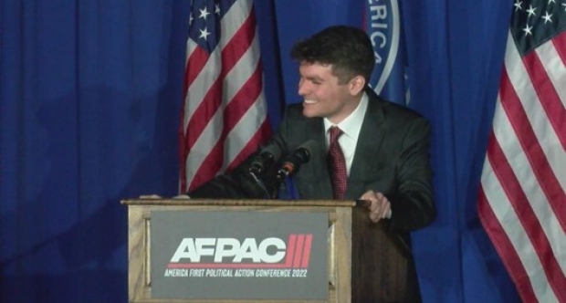 Nick Fuentes at AFPAC