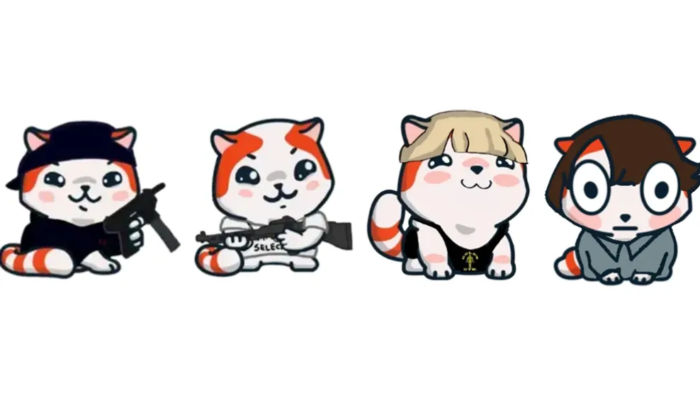 Marsey emoji depictions of Columbine shooters Dylan Klebold and Eric Harris, the 2015 Charleston church shooter Dylann Roof, and the 2012 Sandy Hook Elementary School shooter Adam Lanza.