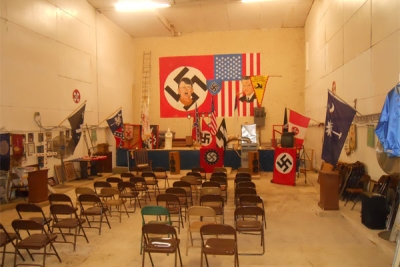 Meeting hall for the American Nazi Party
