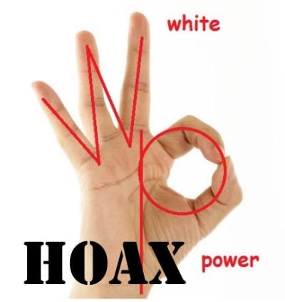 OK Hand Sign White Power Hoax