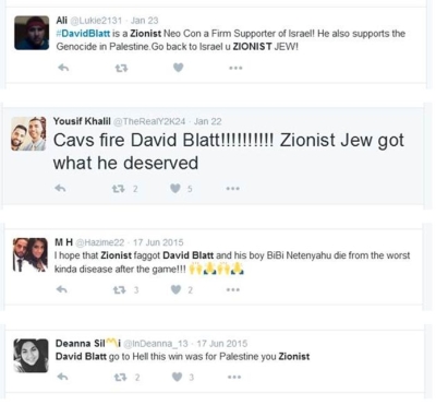 anti-israel-david-blatt-tweets