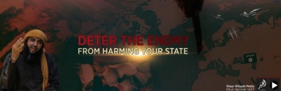 ISIS propaganda video Deter the Enemy from Harming Your State encourages attacks