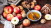 Apples and Honey on a table